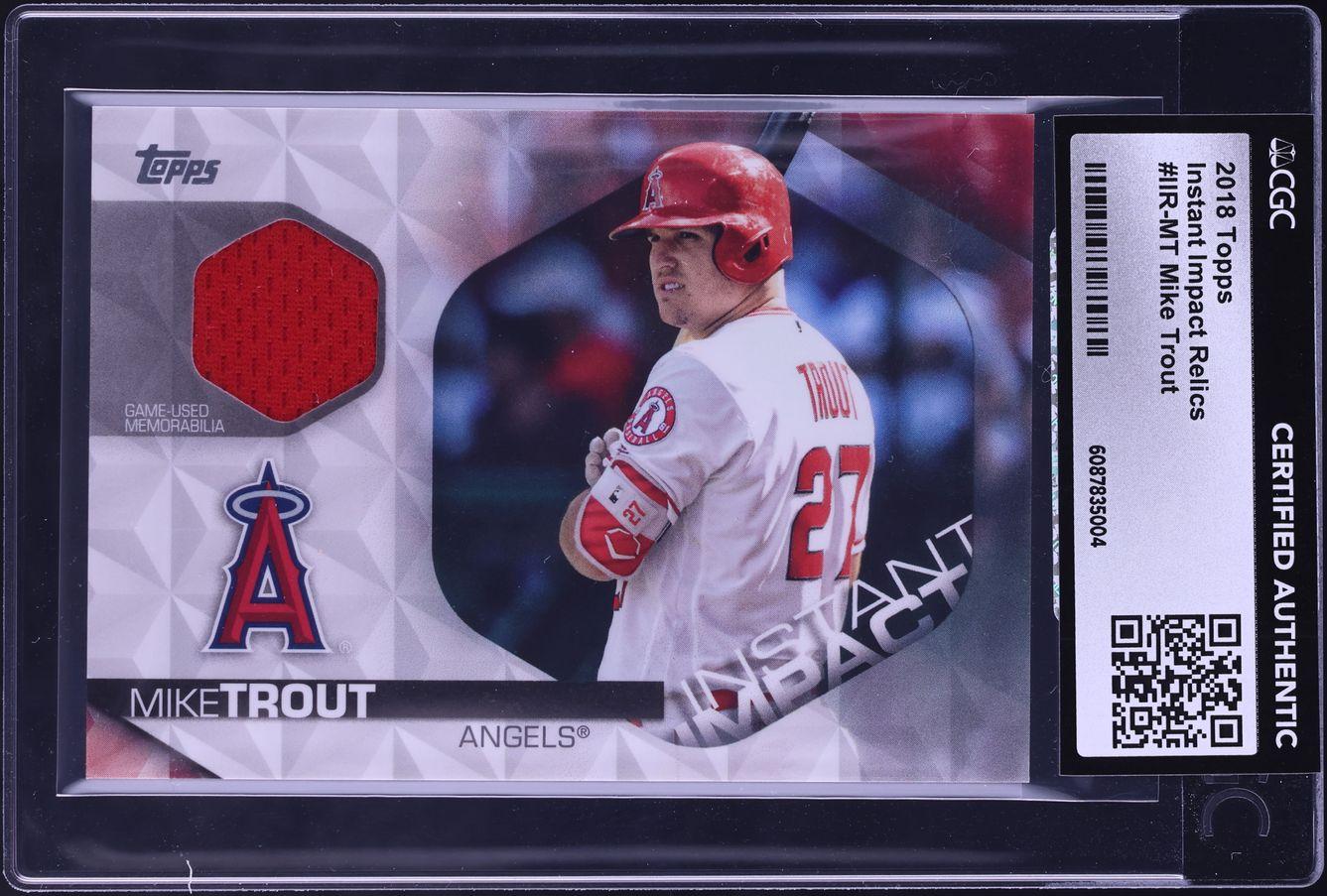 Impact Mike Trout PATCH /100