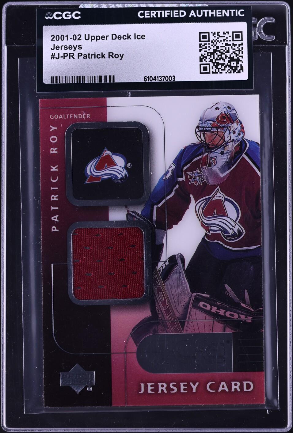 Ice Jerseys Patrick Roy