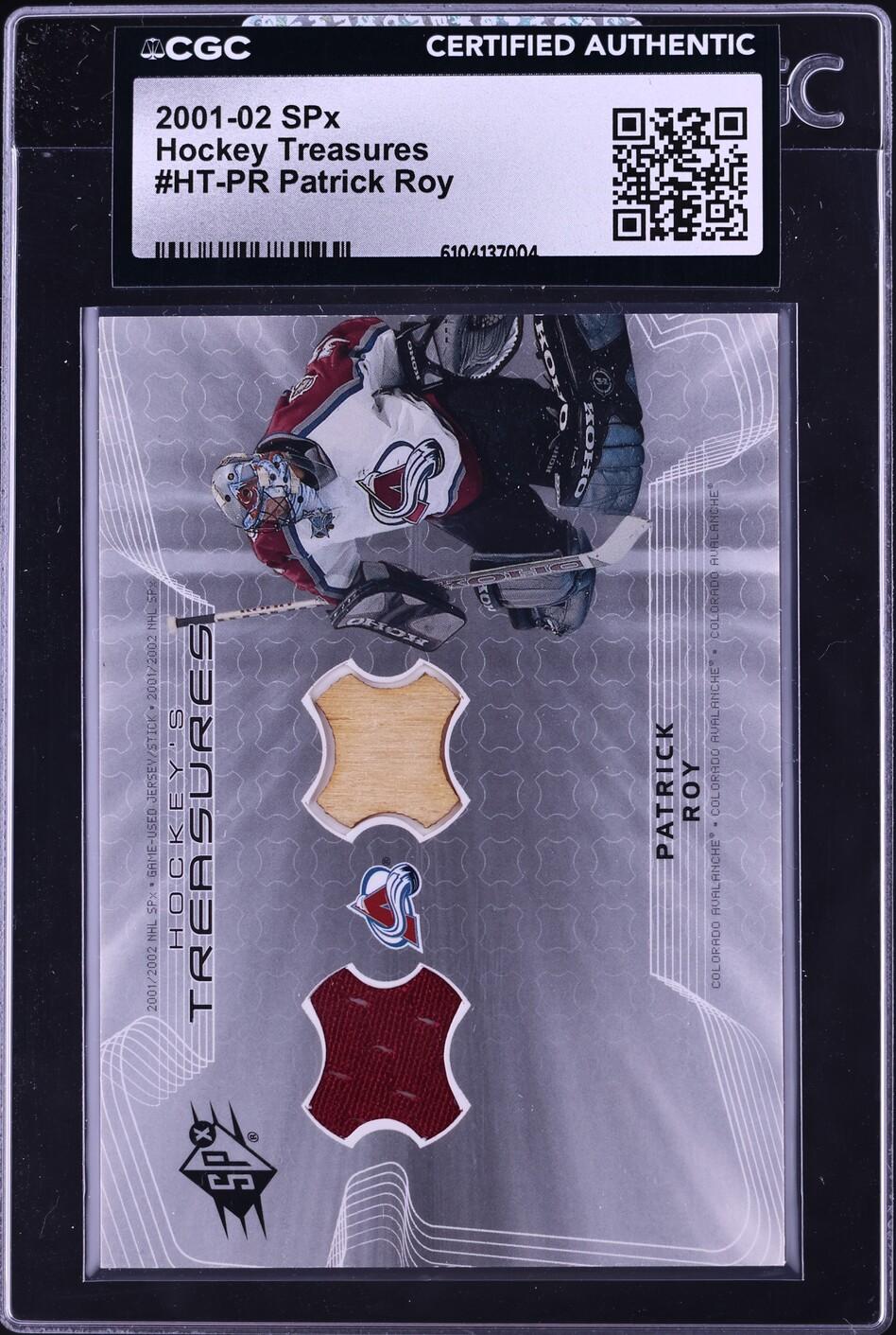 Treasures Patrick Roy