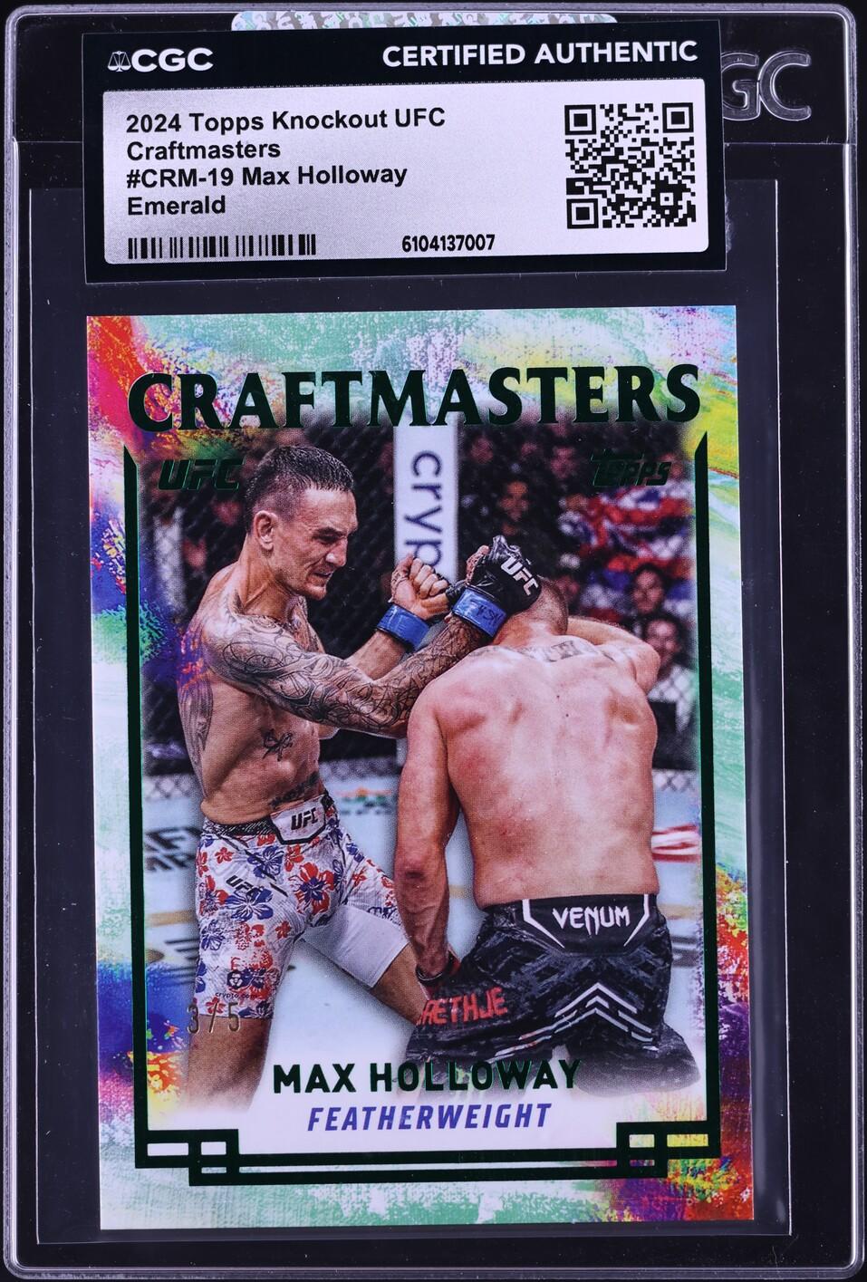 UFC Craftmasters Emerald Max Holloway