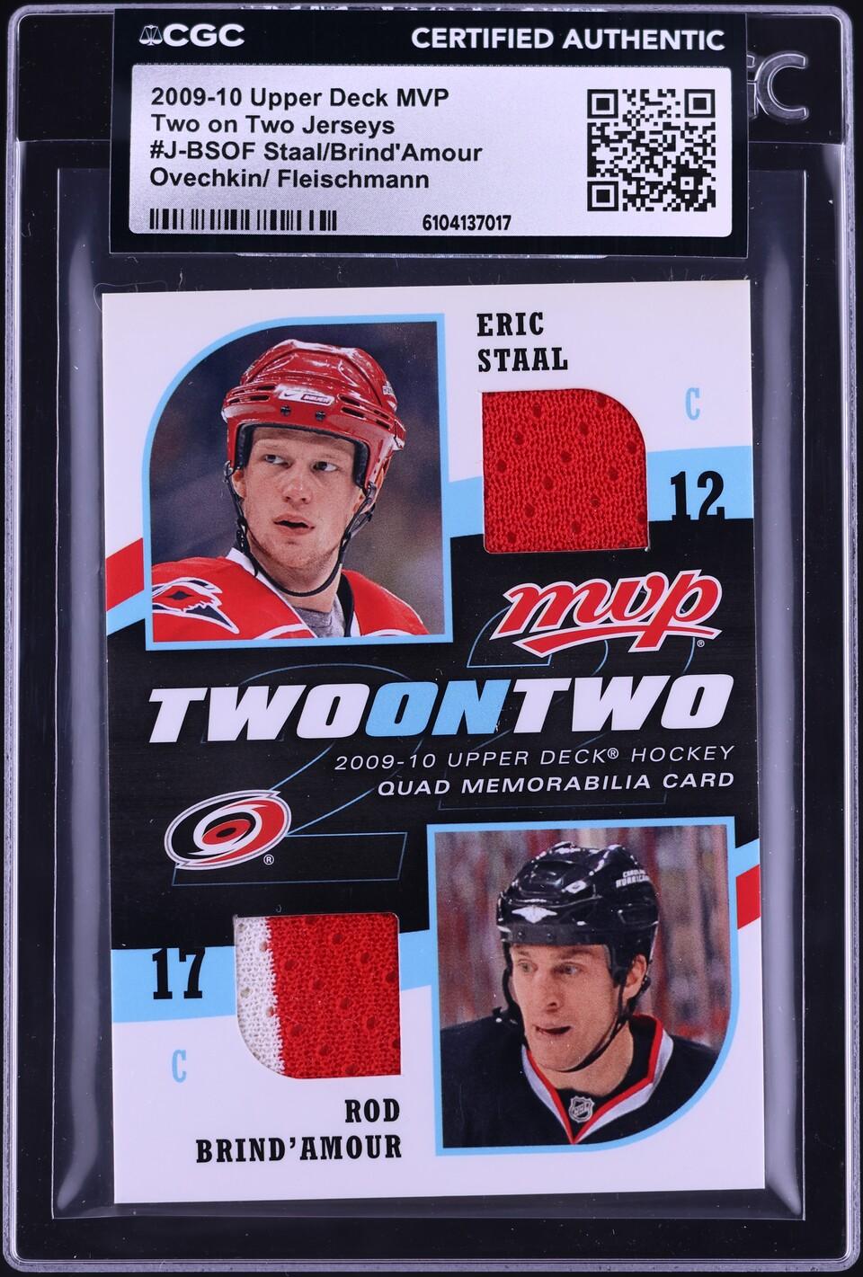 MVP Two on Two Jerseys Ovechkin/ Fleischmann Staal/Brind'Amour