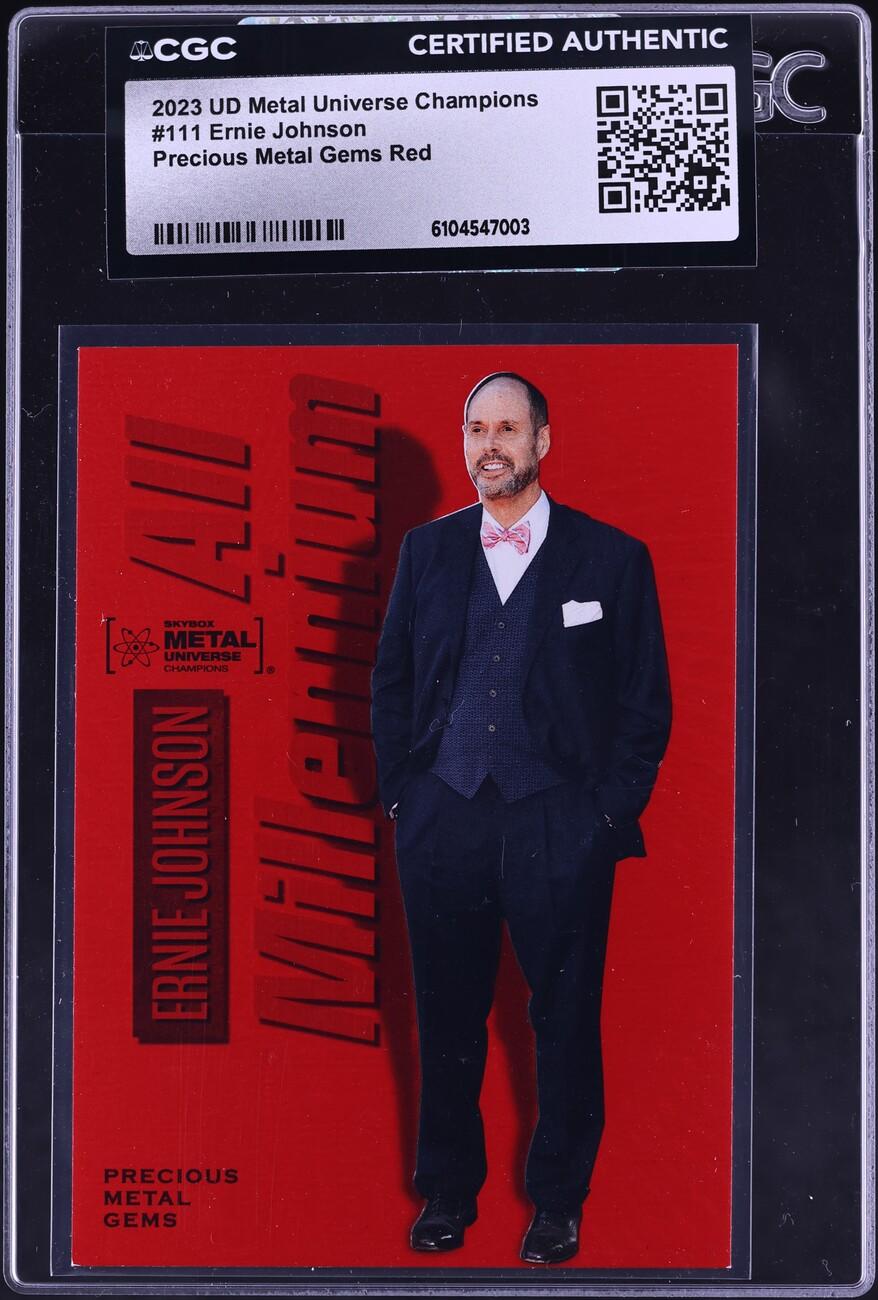 Champions Precious Metal Gems Red Ernie Johnson