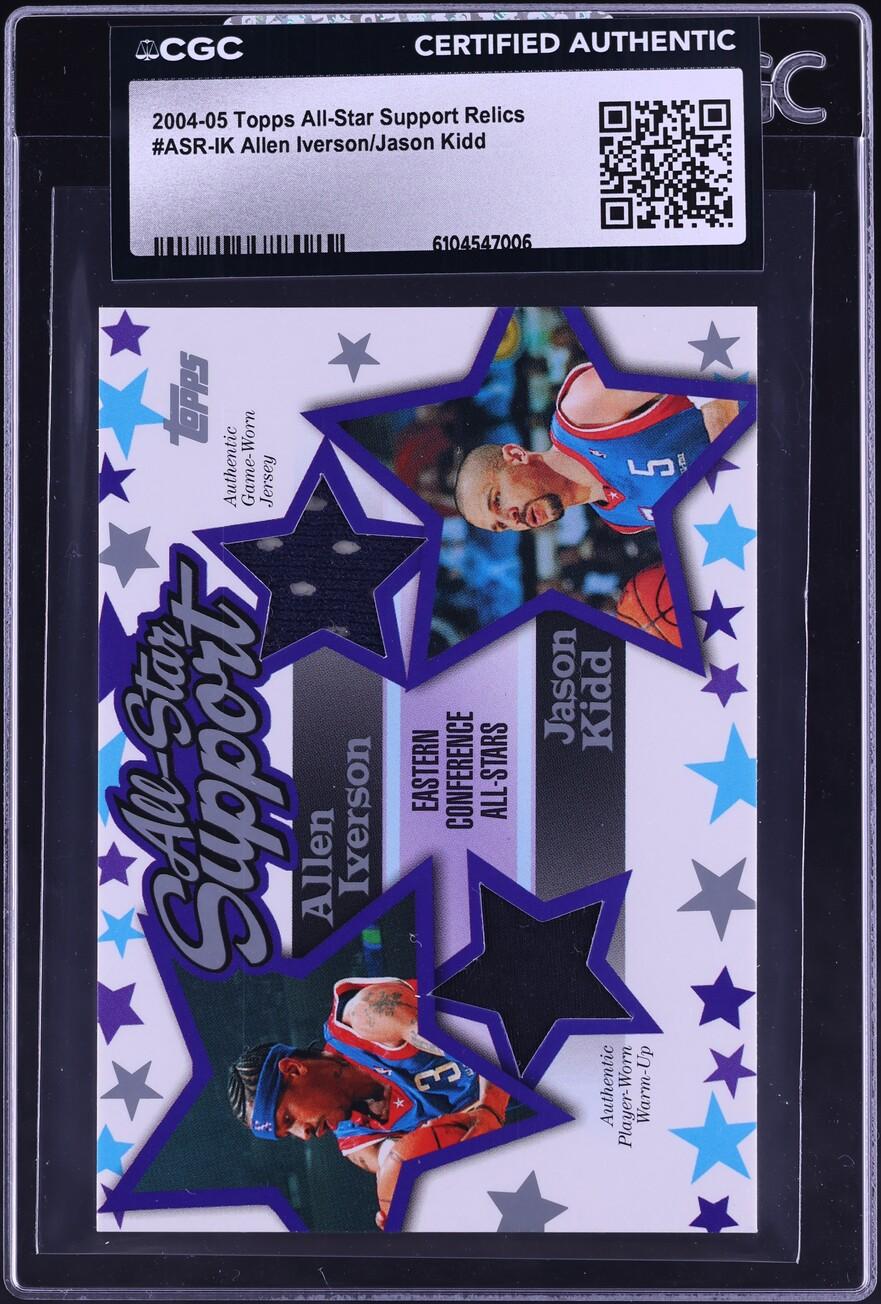 Support Relics Allen Iverson/Jason Kidd