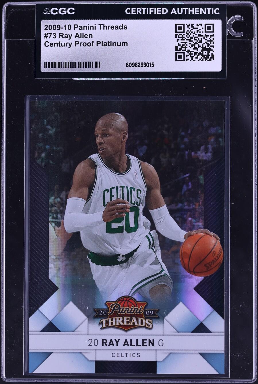 Century Proof Platinum Ray Allen /25