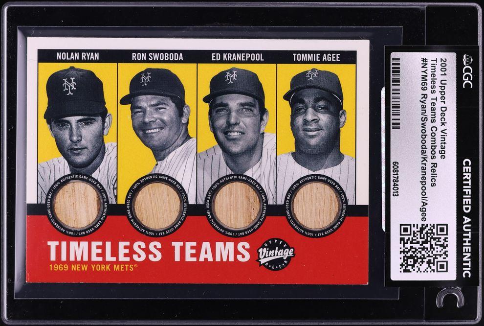 Teams Ryan Swoboda Kranepool Agee PATCH /100