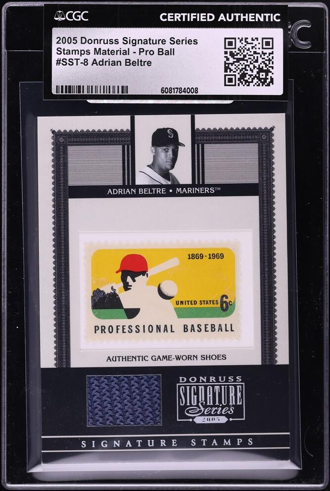 Series Stamps Pro Ball Adrian Beltre /100