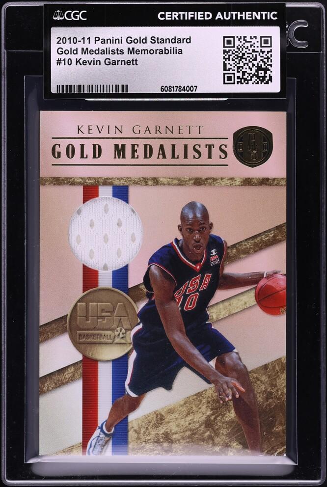 Standard Gold Medalists Kevin Garnett PATCH /299