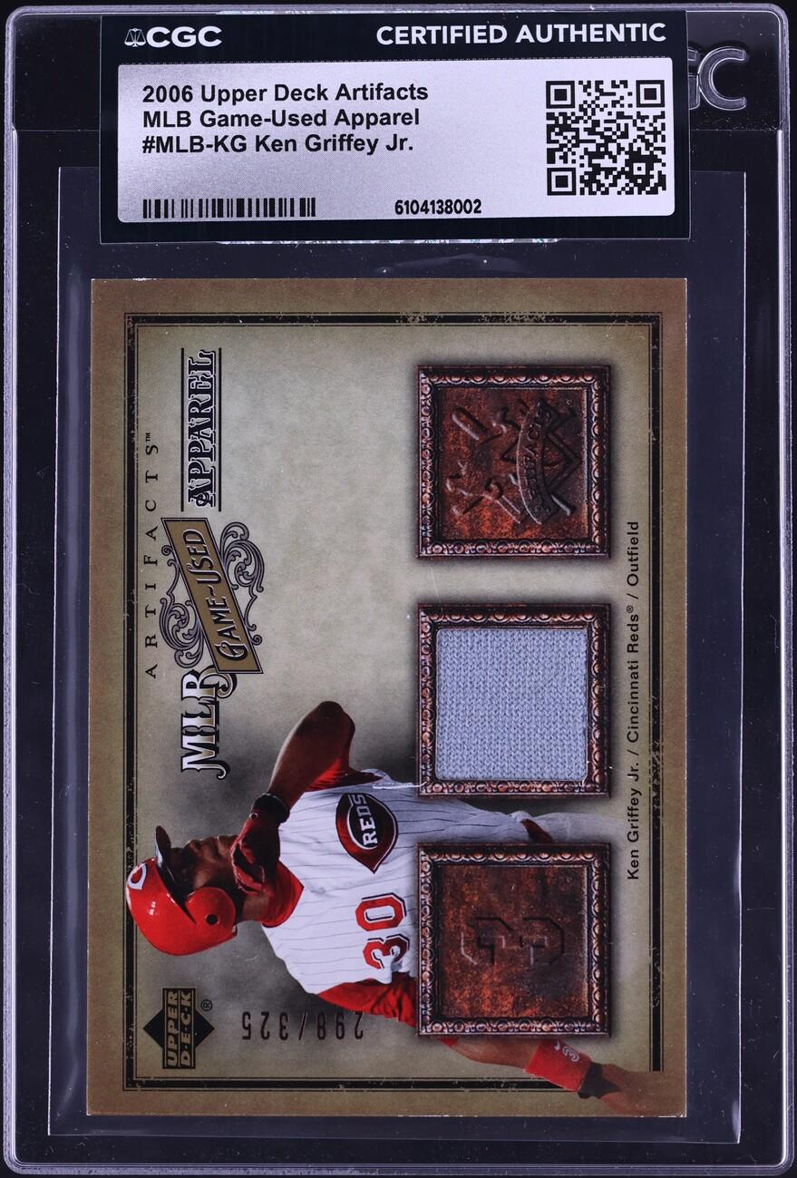 Artifacts MLB Game-Used Ken Griffey Jr. PATCH /325