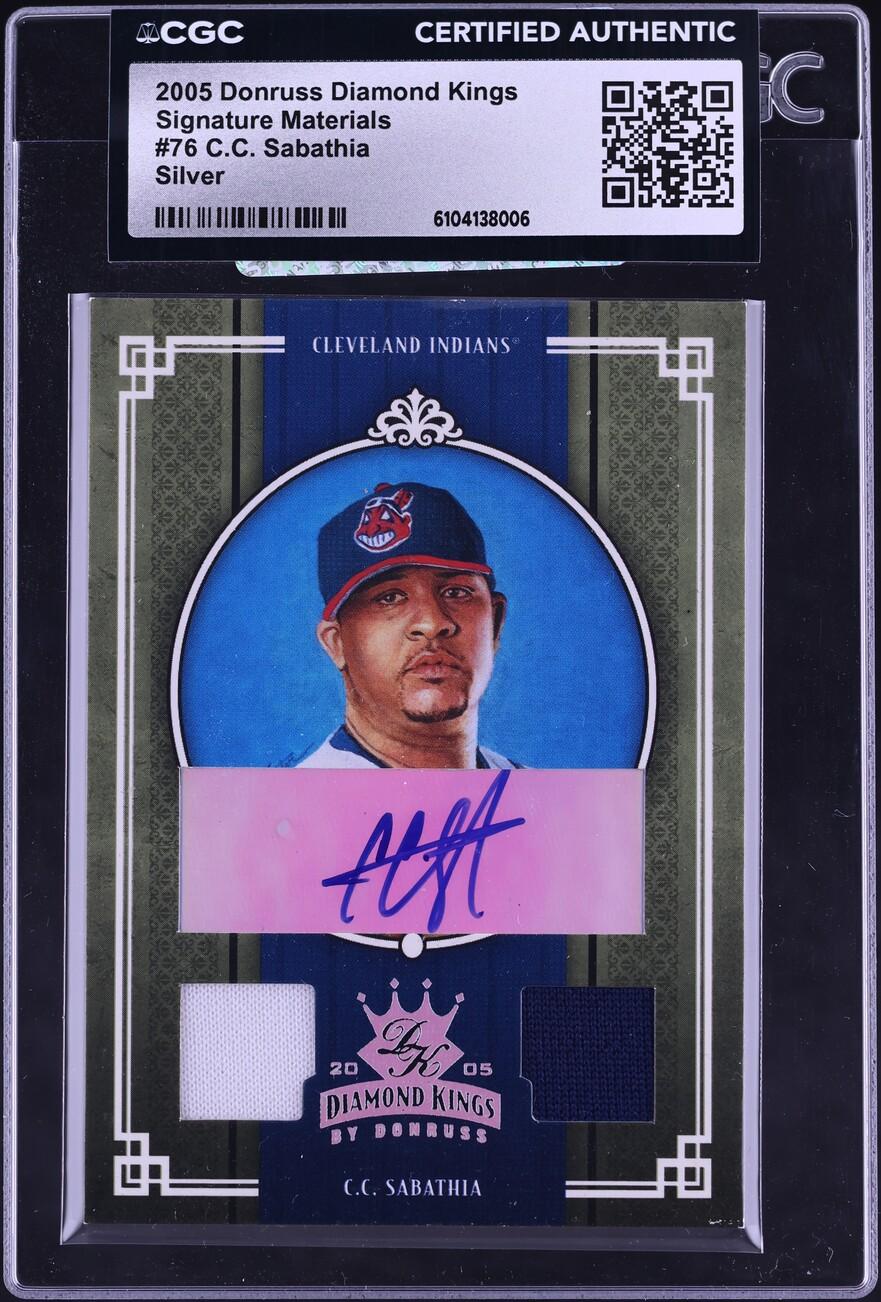 Kings Signature Materials Silver C.C. Sabathia