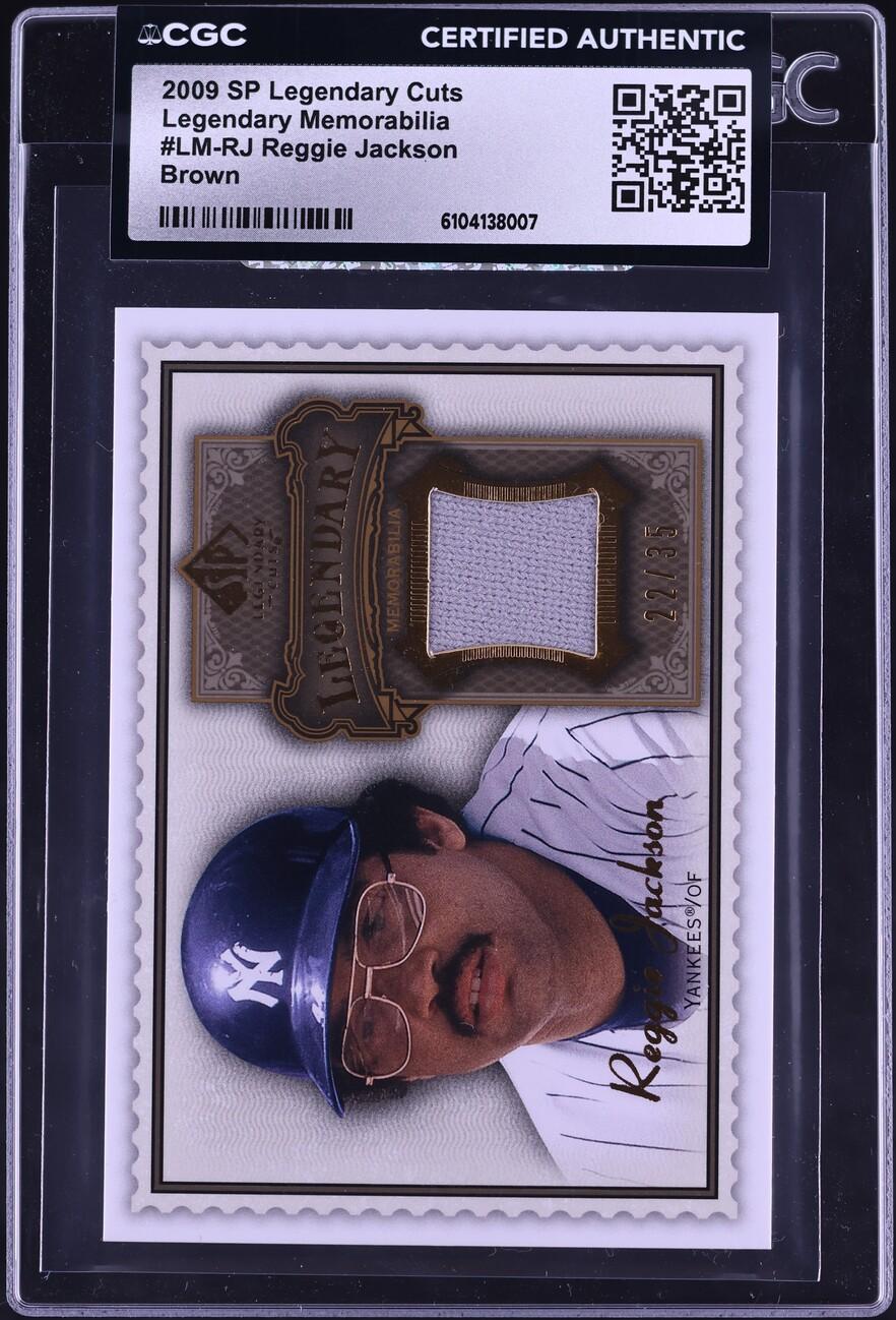 Legendary Memorabilia Brown Reggie Jackson