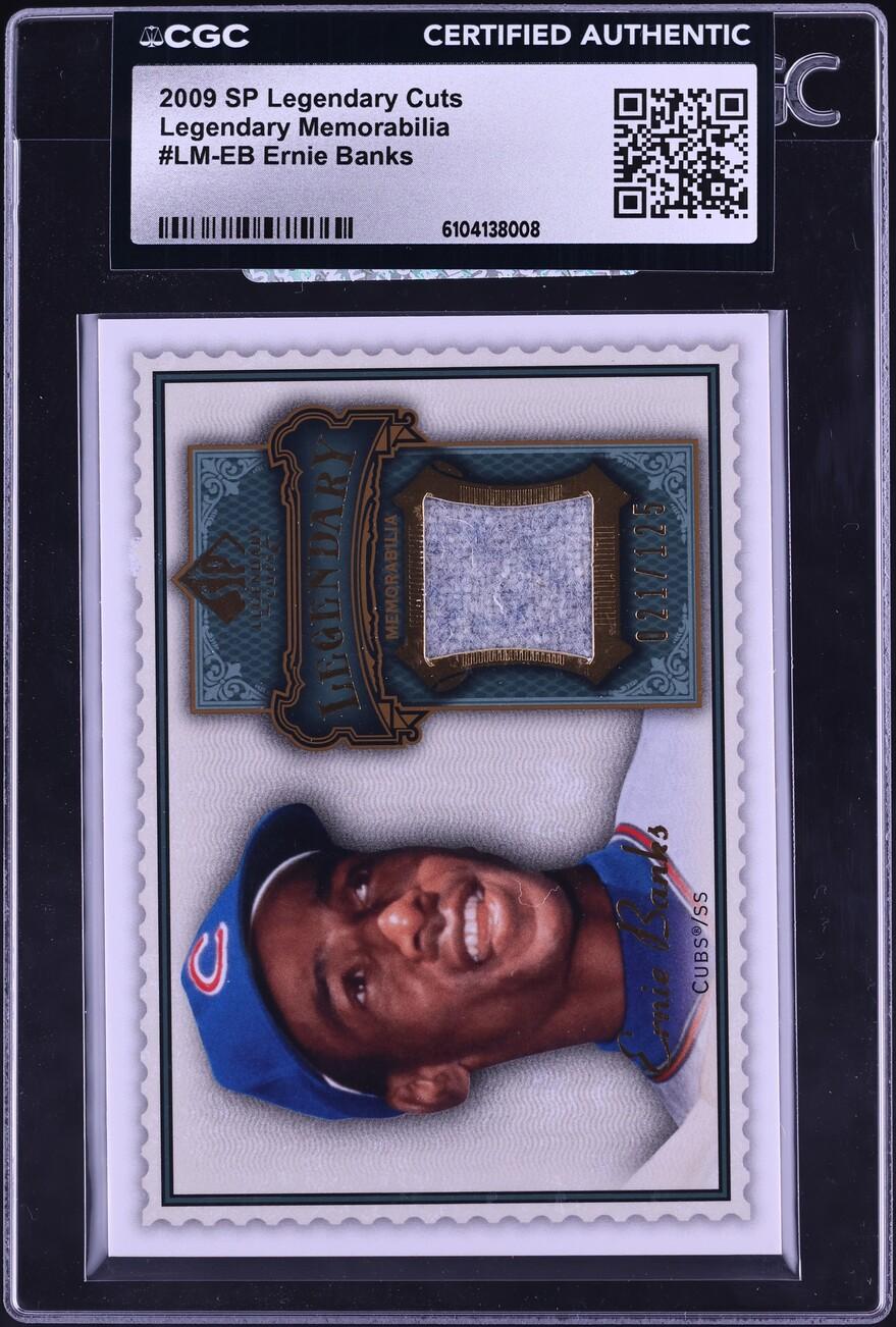 Legendary Memorabilia Ernie Banks