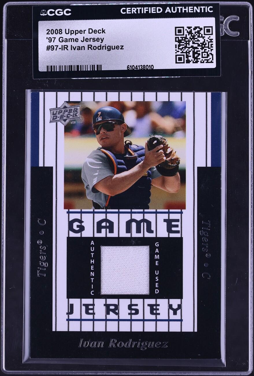 '97 Game Jersey Ivan Rodriguez