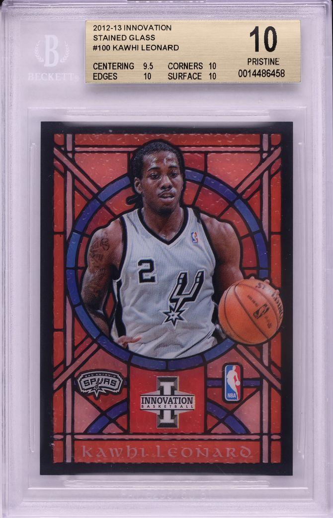 Stained Glass Kawhi Leonard